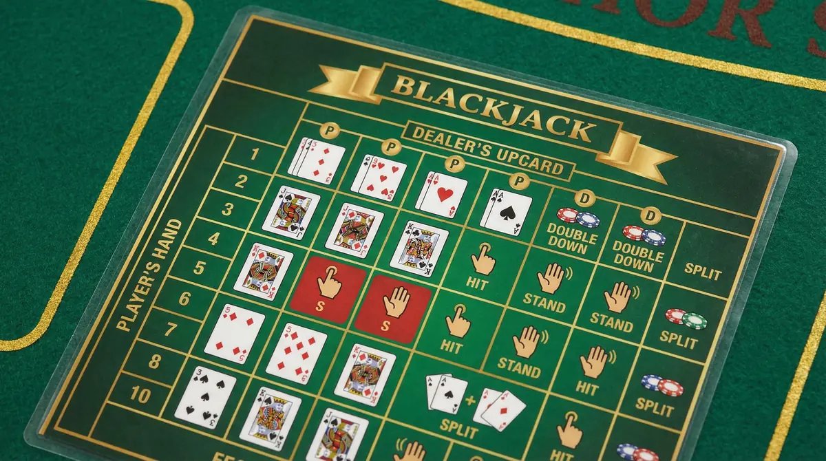 Estrategia básica de Blackjack